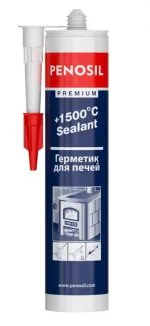 Герметик для каминов и печей Penosil 1500 280мл чёрный