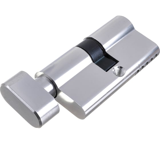 Цилиндровый механизм с вертушкой AX102/60мм 25+10+25 CP хром 5кл