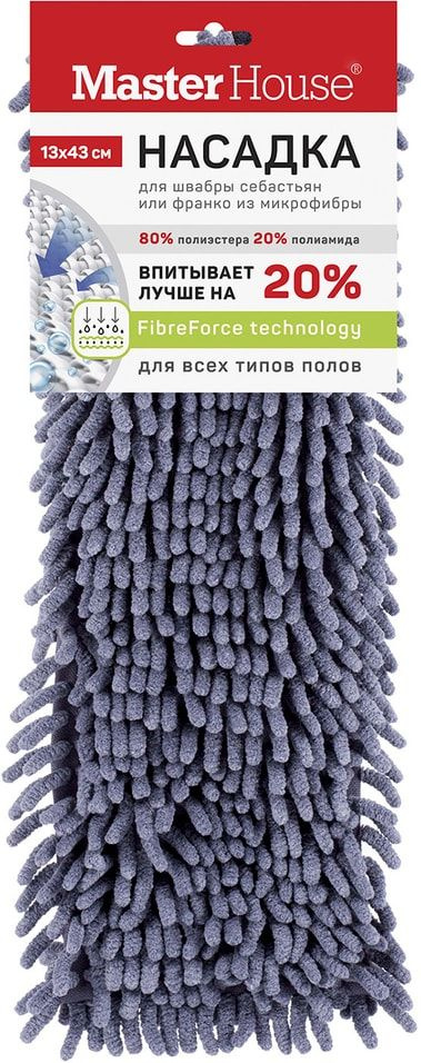 Швабра насадка микрофибровая 13х43см Франко Master House