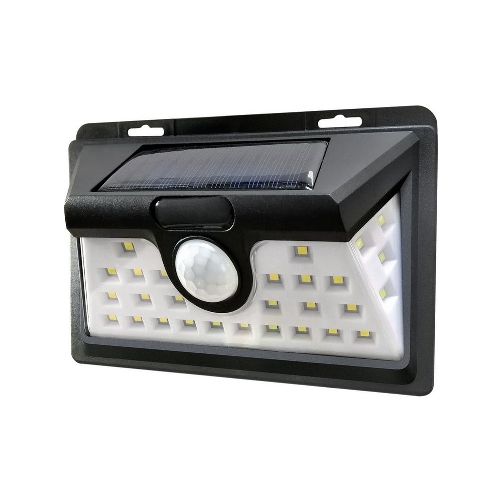 Фонарь-прожектор кемпинговый Smartbuy SBF-63-MS солнечная батарея 6W 3xR03 датчик движения крюк магнит