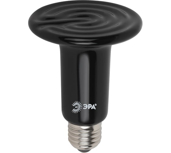 Лампа инфракрасная керамическая ЭРА FITO-150W-НQ 150Вт E27 85х105мм для обогрева животных (аналог ИКЗК)