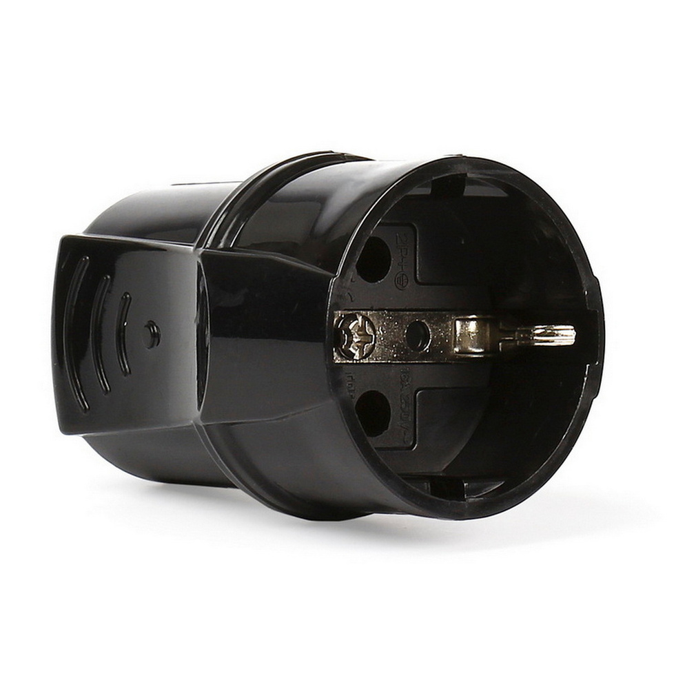 Штепсельное гнездо сзем Smartbuy SBE-16-S01-bz 16A 240В чёрный