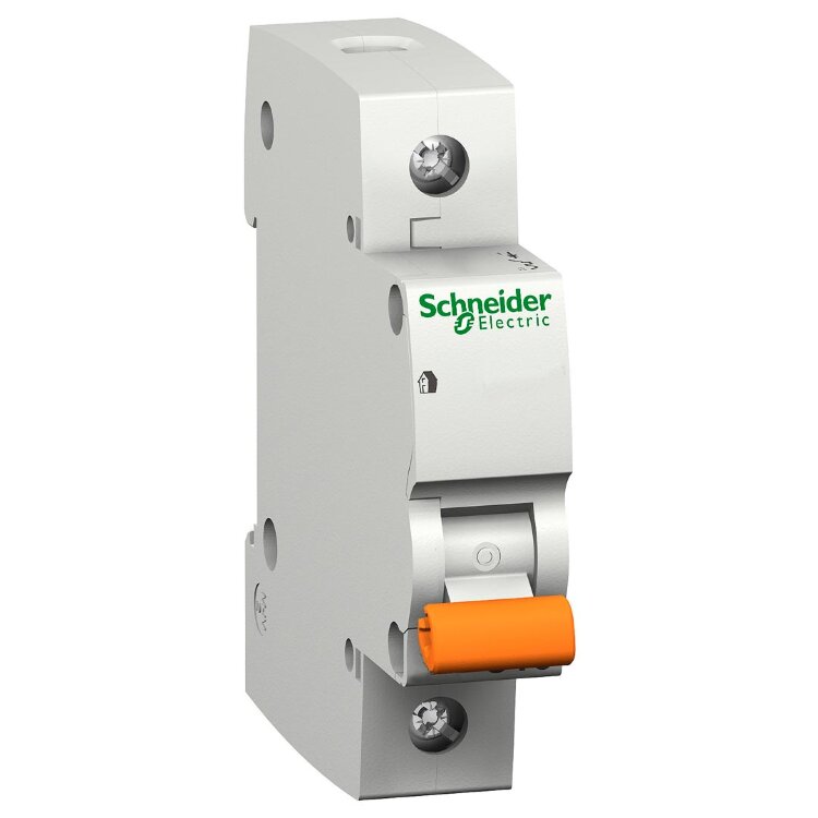 Автоматический выключатель 1П 16А C 4,5кА Schneider Electric Domovoy