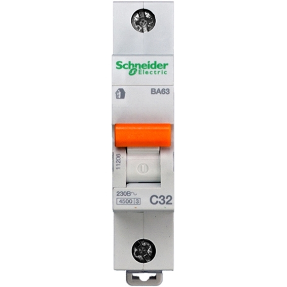 Автоматический выключатель Schneider Electric Domovoy 1П 32А C 4,5кА