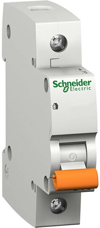 Выключатель автоматический 1П 63А C 4,5кА Schneider Electric Domovoy