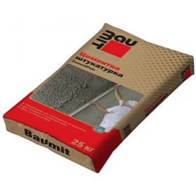 Штукатурка цементная Baumit Baugputz 25кг