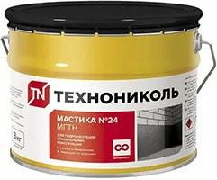Мастика битумная гидроизоляционная ТЕХНОНИКОЛЬ №24 3кг