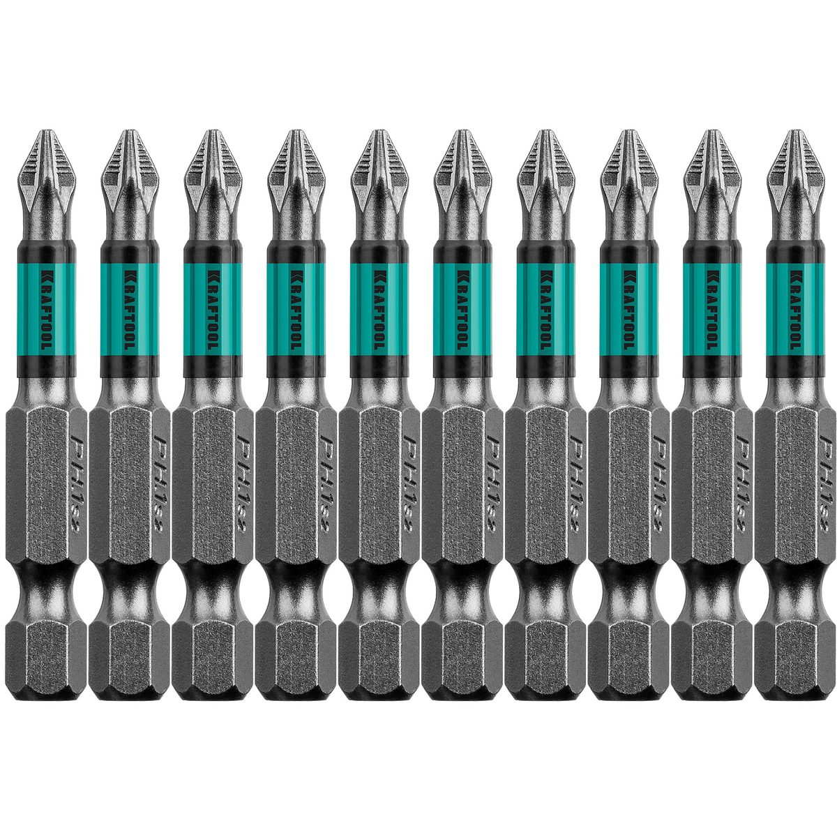 Биты PH1 50мм тип хвостика E1/4 Optimum Line