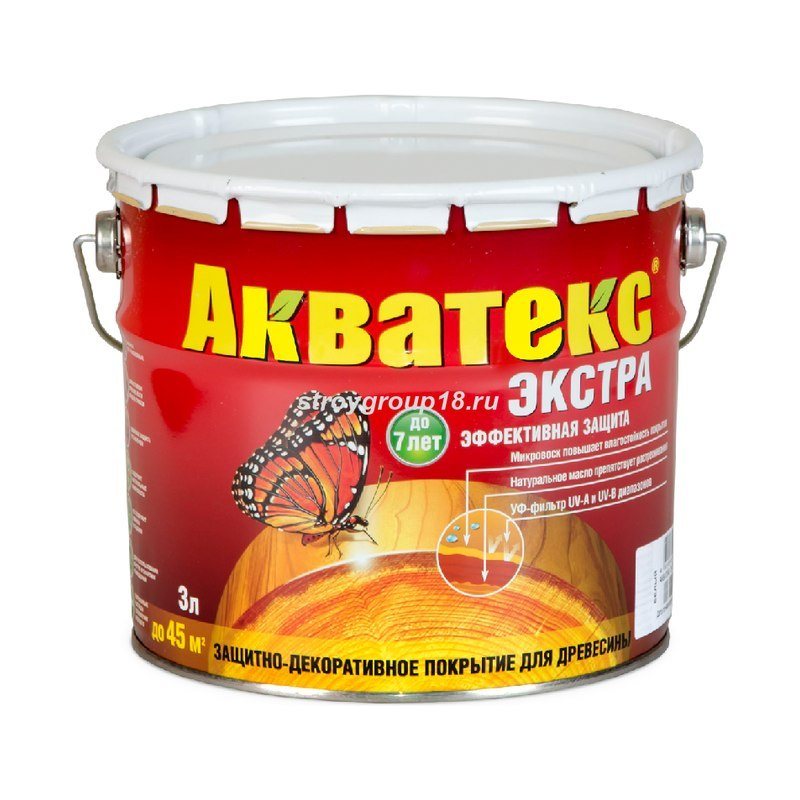 Акватекс бесцветный 3л средство для защиты