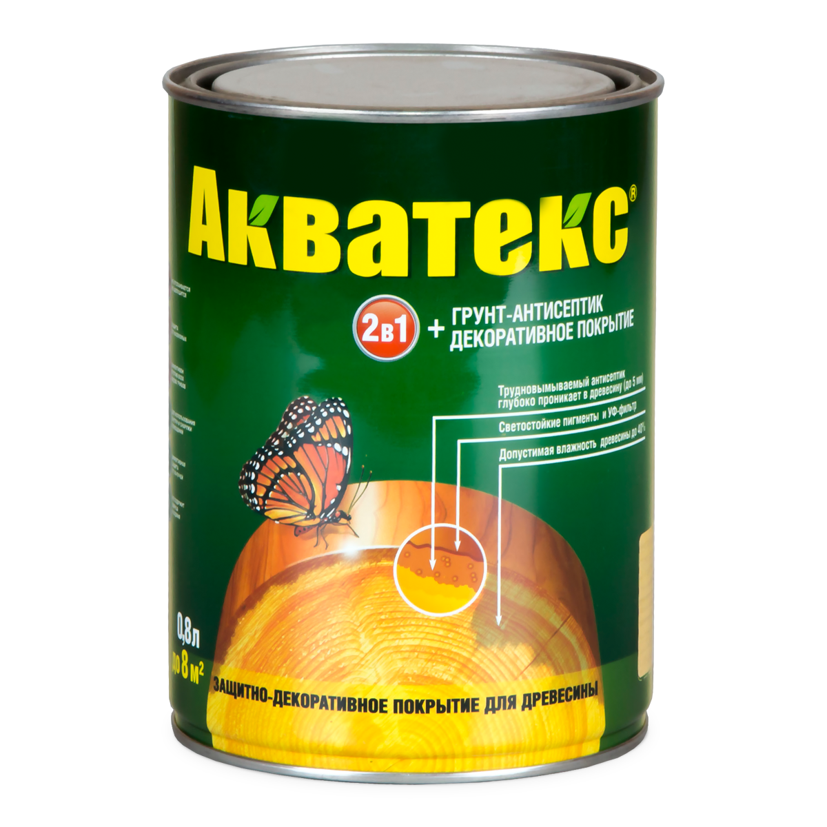 Текстурное покрытие Акватекс 0,8л махагоновое