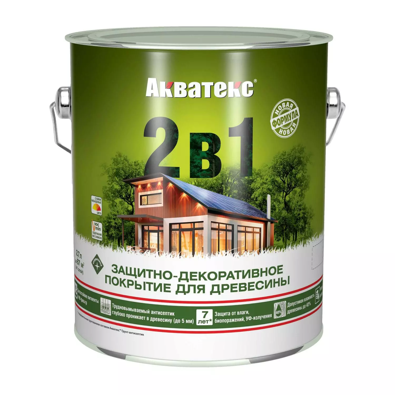 Текстурное покрытие Акватекс махагоновый 2,7л