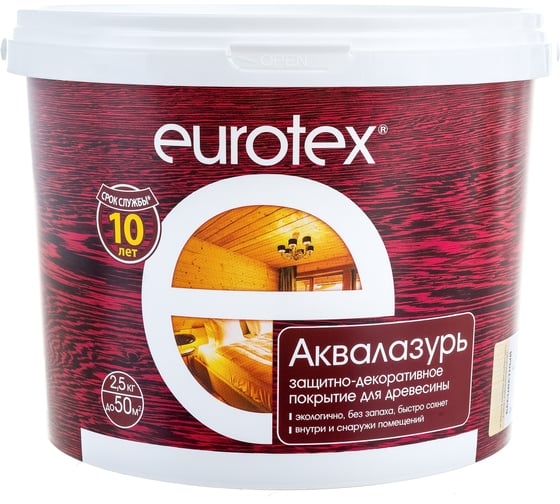 Средство для защиты древесины ЕвроТекс сосна 2,5кг