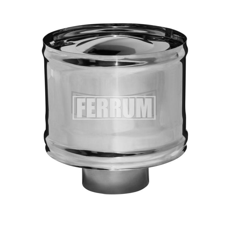 Зонт Ferum нержавеющий 430/0,5мм ф200 ветрозащитой по воде