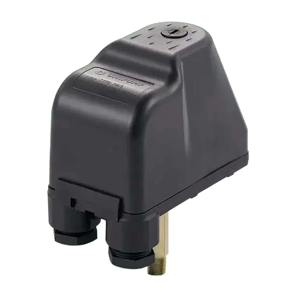 Реле давления для насосов UNIPUMP РМ 5(п) 1/4" рабочий диапазон 1-6атм максимальный ток 16А
