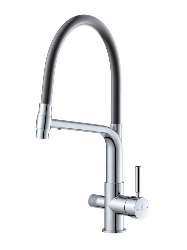 Смеситель для кухни хром Dionis DNA25-113