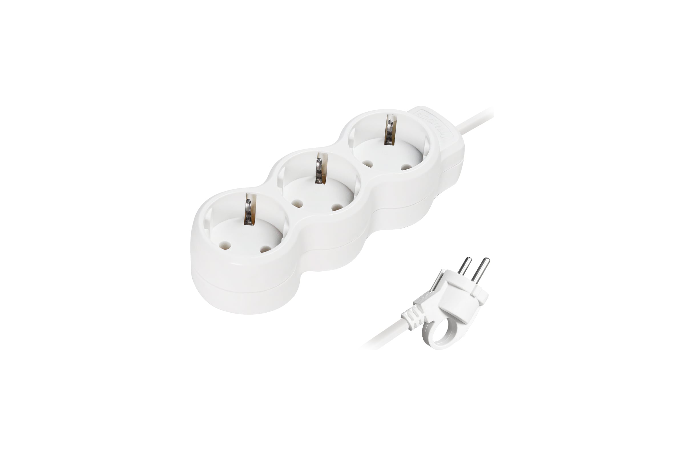 Удлинитель ПВС 3х1 3роз 5м 16А SmartBuy