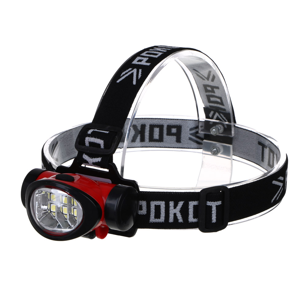 Фонарь налобный 3 режима 3хААА 3LED Т103 (855-320)