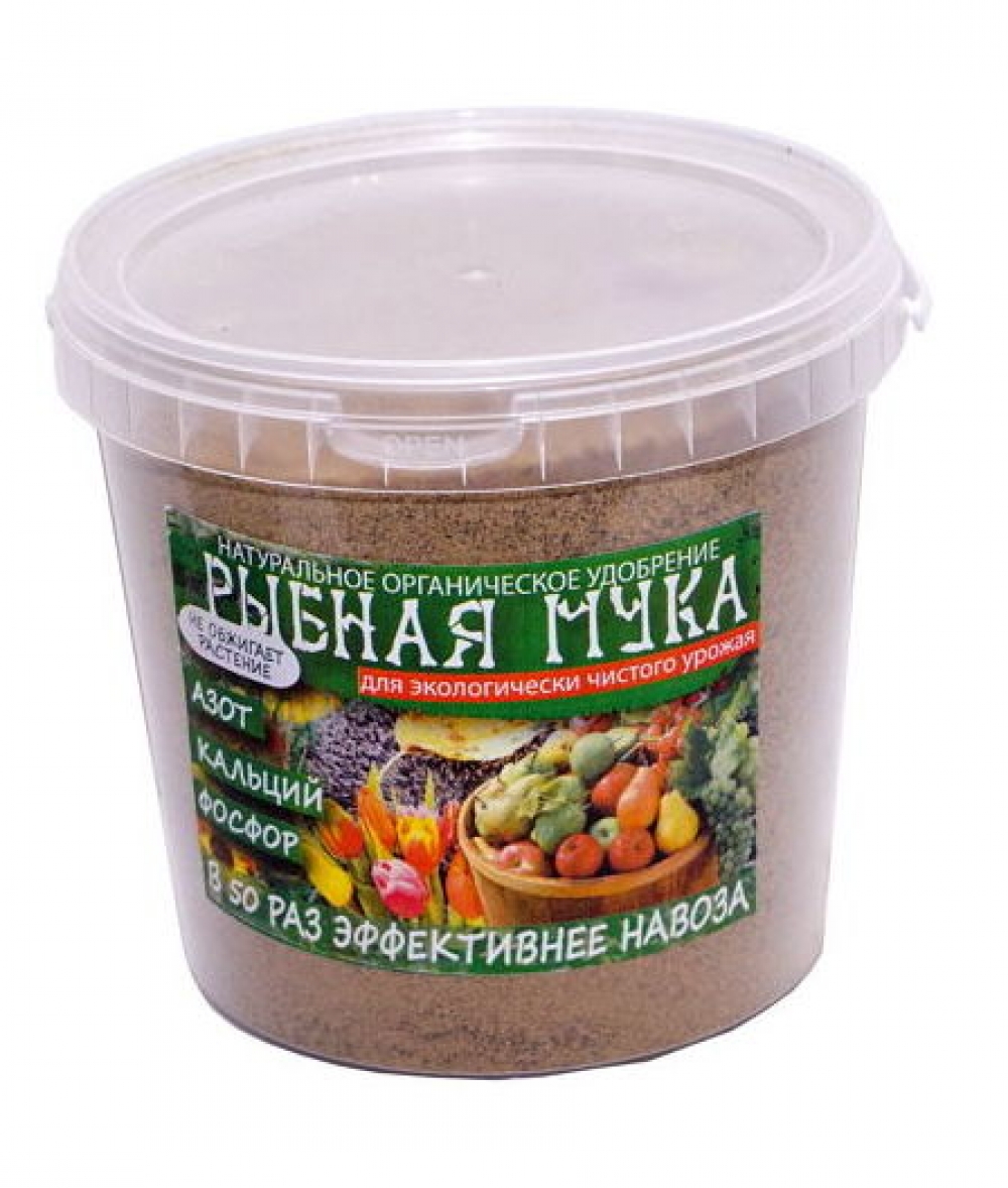 Корм рыбный мука 1л ведро