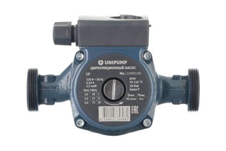 Насос циркуляционный Unipump CP 32-40 180 с гайками