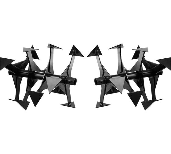 Фрезы гусиные лапки для мотоблоков 2шт HEX23 Ф-2 ЗУБР для МТШ-600 МТШ-700