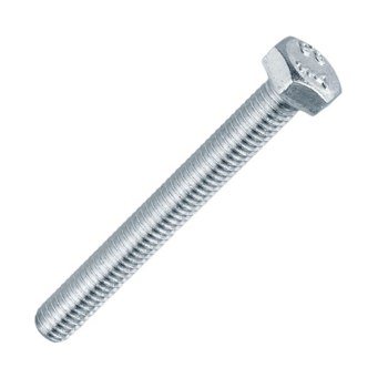 Болты М10*110 ключ 8,8 оцинкованные с полн. резьбой DIN933