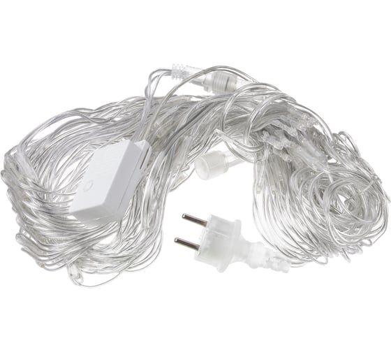 Гирлянда уличная IP44 Сеть 1,5х1,5 м, белый свет, 8 режимов, TDM SQ0361-0030