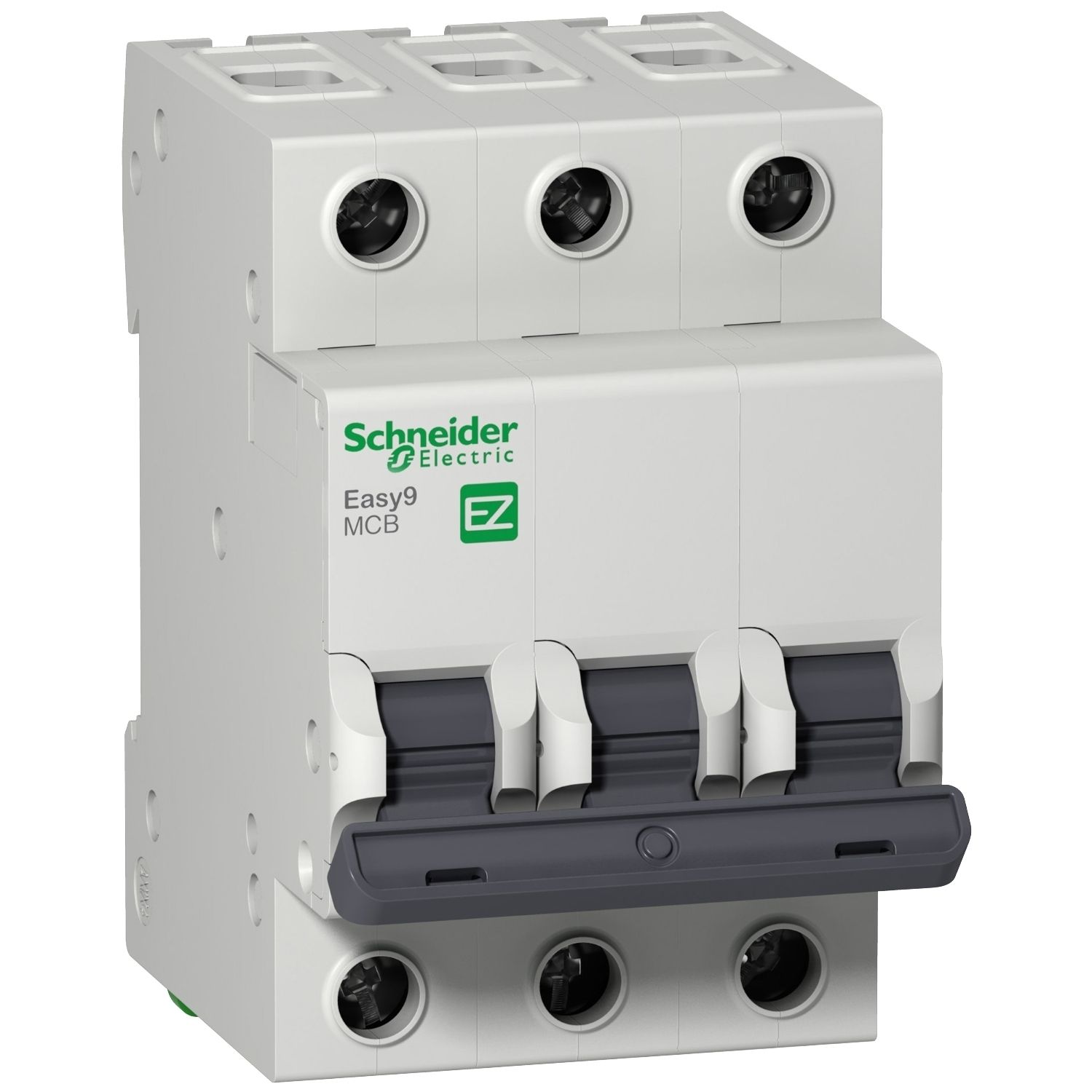 Выключатель автоматический 3П 32 А характеристика C 4,5кА Schneider Electric Easy9 EZ9F34332