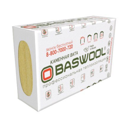 Плиты теплоизоляционные BASWOOL Лайт 35 1200*600*50 (4,32м2)