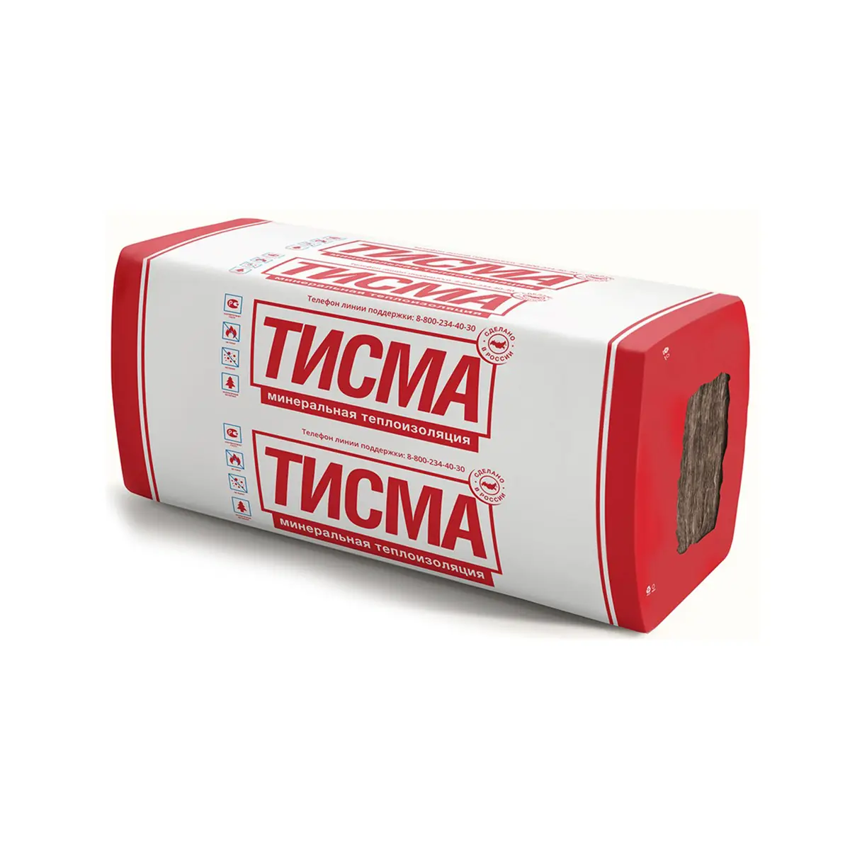 Мин. изоляция ТИСМА 1300-600*50 (0,624м3/12,480м2/16пл)-(1п-24,96м3/499,3м2/40уп)