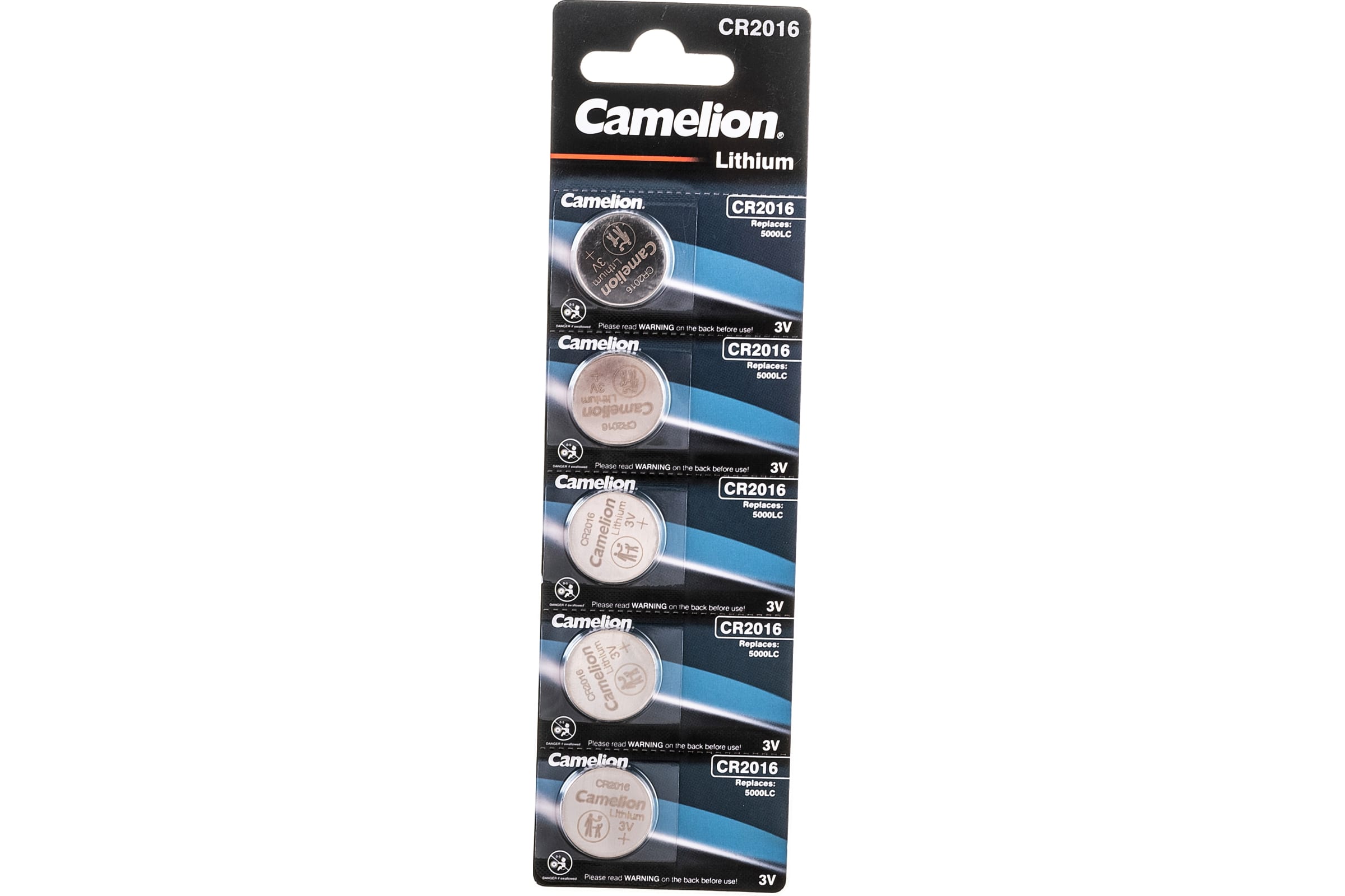 Батарейка таблетка CR2016Camelion Bl-5
