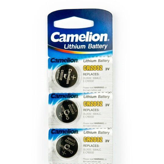 Батарейка таблетка CR2032 Camelion Bl-5