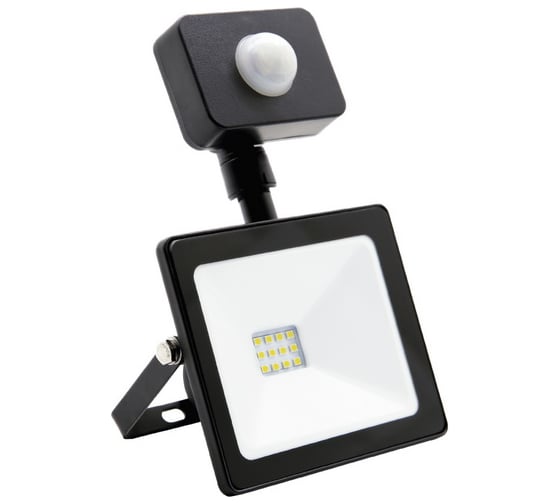 Прожектор светодиодный 10W с датчиком Smartbuy