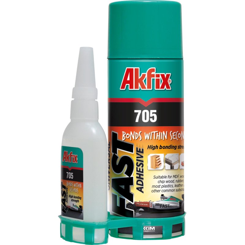 Клей двухкомпонентный 705 Akfix 25+100гр