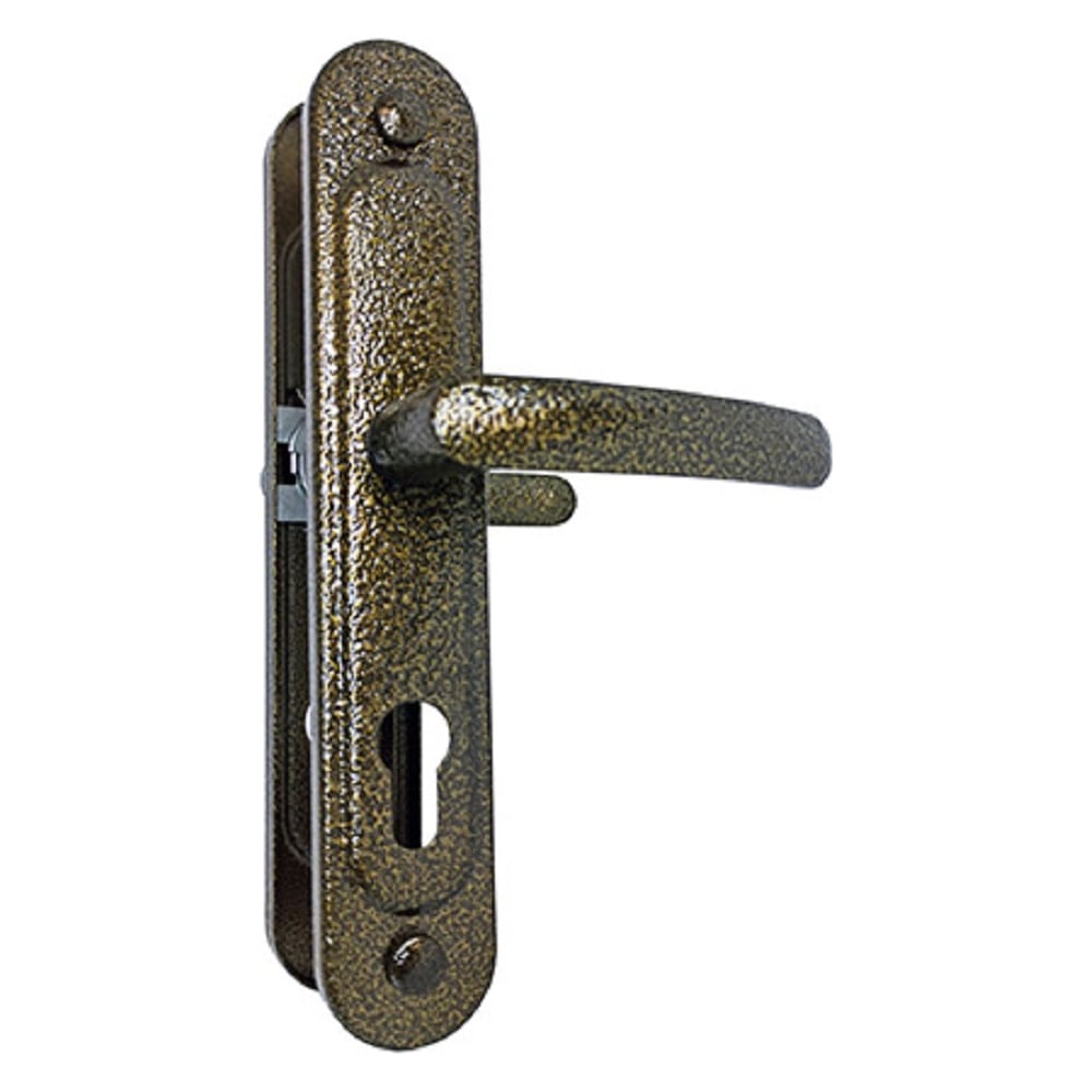 Ручка дверная на планке РФ1-68.02 бронза