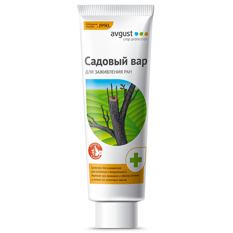 Вар садовый 150гр туба Август