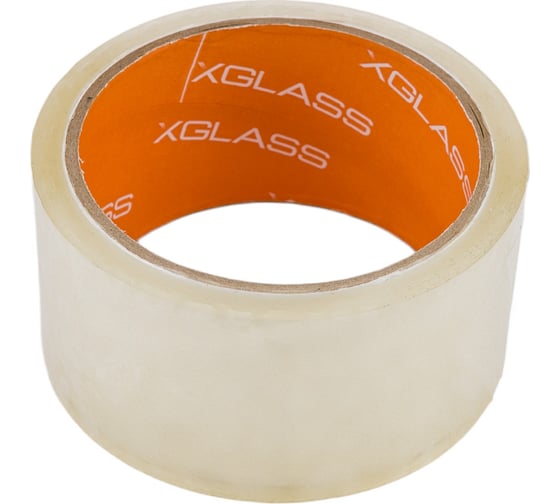 Скотч упаковочный бесцветный X-Glass 50ммх40м