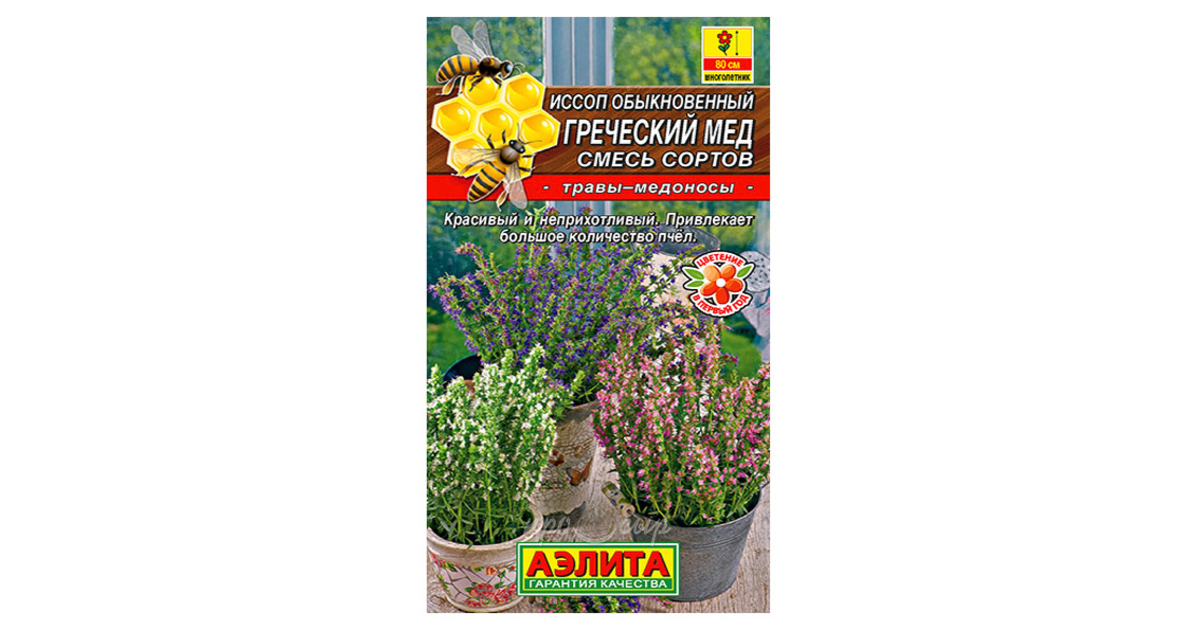 Иссоп Греческий Мед 0,1гр Ц Аэлита