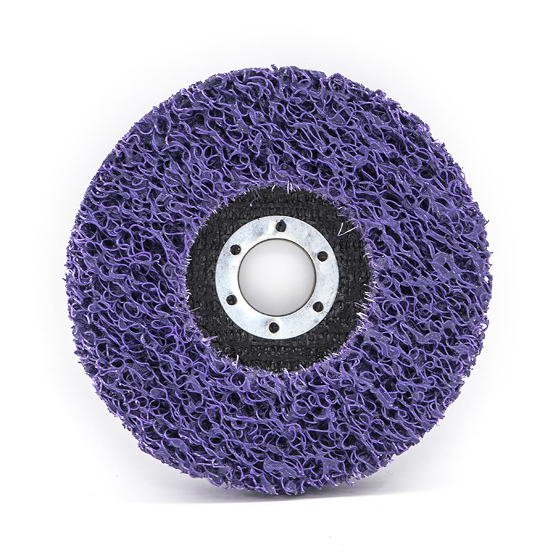 Круг зачист. полимер.(кораловый) Purple.зернист,очень грубая 180*22,2хмм