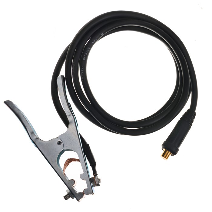 Кабель сварочный 25квмм DX50 STABILMATTIC с клеммой заземления GCWC-25-500