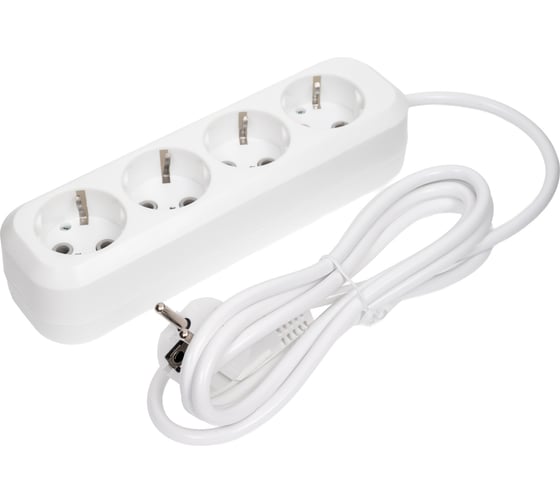 Удлинитель провод ПВС 3*1 , 3роз 10 м 16 А SmartBuy