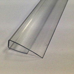 Профиль торцевой прозрачный UP 4х2100мм