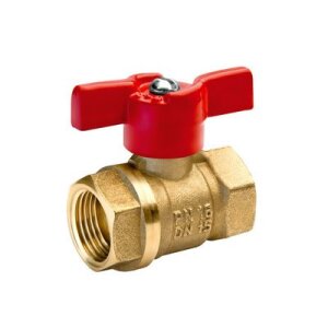 Кран шар БАЗ , Ду-20 (3/4")м/м бабочка