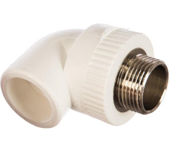 Угольник комбинированный НР 32х3/4" полипропилен