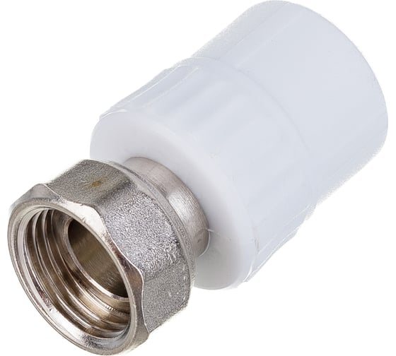 Муфта с накидной гайкой ВР 25х1/2" полипропилен