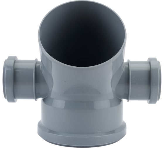 Отвод канализ 110 45гр выход на 50 слева