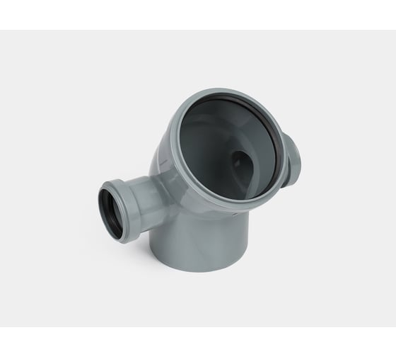 Отвод канализ 110 45гр 2 выхода на 50