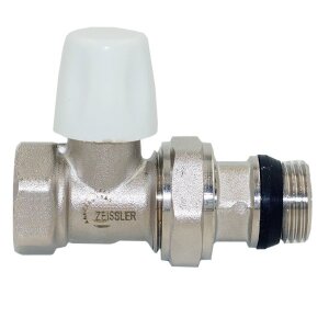 Клапан запорный прямой д/рад 3/4