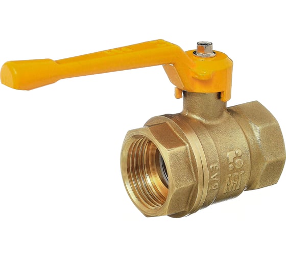 Кран шаровый PN40 газовый "1" в/н длинная ручка