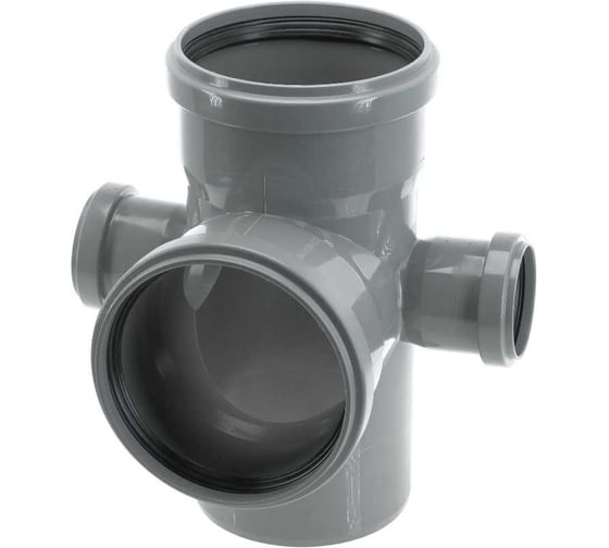 Крестовина внутр. канализация, двухплоскостн. 110*110мм