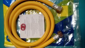 Подводка для газа ПВХ 1/2 вн-вн 600см